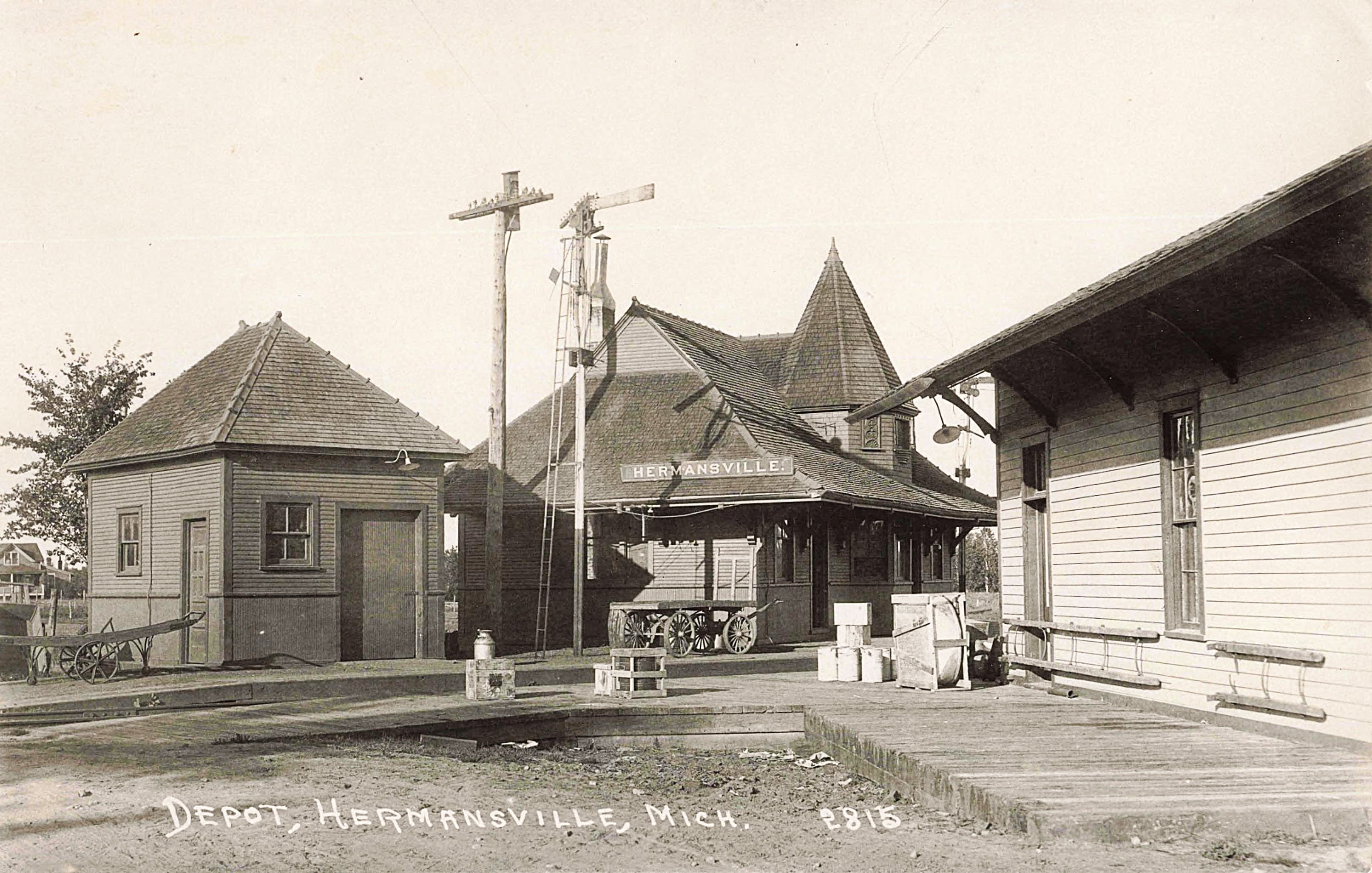 Hermansville Depot